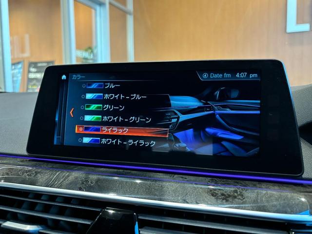 ５２３ｄ　Ｍスポーツ　ＡＣＣ　ＬＣＷ　ＬＤＷ　ＨＵＤ　ｉＤｒｉｖｅナビ　フルセグＴＶ　トップビュー　黒革　シートヒーター　パワーシート　ＬＥＤヘッドライト　コンフォートアクセス　パワートランク　１９インチＡＷ　ＥＴＣ２．０(14枚目)