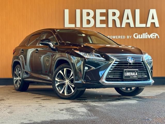 ＲＸ ＲＸ４５０ｈ　バージョンＬ　ＬｅｘｕｓＳａｆｅｔｙＳｙｓｔｅｍ　リヤエンターテイメントシステム　サンルーフ　ＨＵＤ　純正ナビ　ＴＶ　全方位カメラ　三眼ＬＥＤライト　茶革　エアシート　シートヒーター　パワーシート　２０インチＡＷ（65枚目）