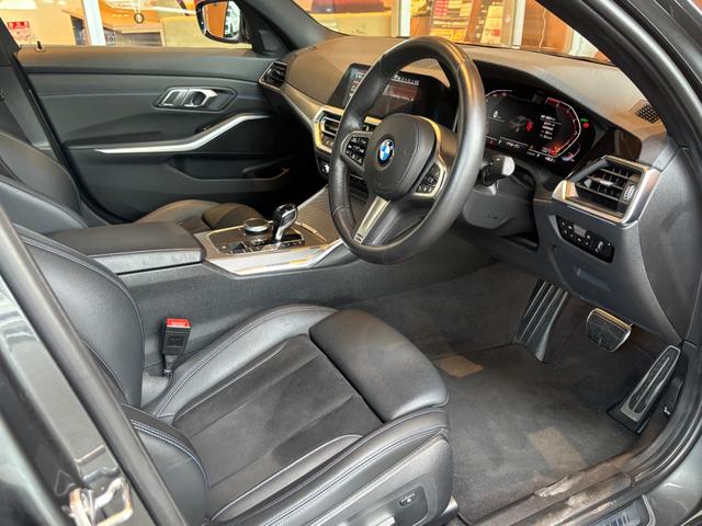 ３シリーズ ３３０ｉ　Ｍスポーツ　コンフォートＰＫＧ　ＡＣＣ　ＬＫＡ　ＬＣＷ　ｉＤｒｉｖｅナビ　トップビュー　黒半革　シートヒーター　パワーシート　ＬＥＤヘッドライト　１９インチＡＷ　コンフォートアクセス　パワートランク　ワンオーナー（6枚目）