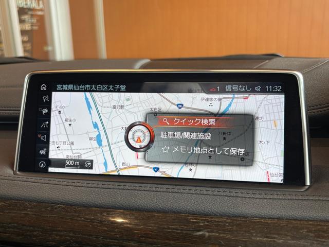 Ｘ６ ｘＤｒｉｖｅ　３５ｉ　セレクトＰＫＧ　ＡＣＣ　ＬＣＷ　ＬＤＷ　ｉＤｒｉｖｅナビ　ＴＶ　トップビュー　黒革　シートヒーター　パワーシート　ＬＥＤライト　２０インチＡＷ　コンフォートアクセス　パワーバックドア　サイドステップ（11枚目）