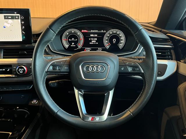 A5スポーツバック 40TDIクワトロ Sライン パークアシストPKG ACC LKA BSM バーチャルコックピット MMIナビ 全方位カメラ 黒半革 シートヒーター パワーシート マトリクスLEDヘッドライト 18インチAW ドラレコ 1オーナー(28枚目)