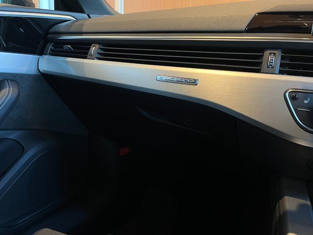 A5スポーツバック 40TDIクワトロ Sライン パークアシストPKG ACC LKA BSM バーチャルコックピット MMIナビ 全方位カメラ 黒半革 シートヒーター パワーシート マトリクスLEDヘッドライト 18インチAW ドラレコ 1オーナー(46枚目)