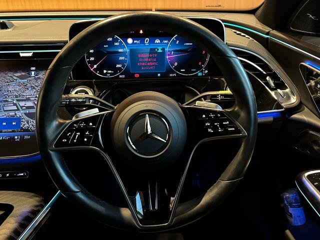 Eクラスオールテレイン E220d 4マチック オールテレイン レザーエクスクルーシブPKG デジタルインテリアPKG アドバンスドPKG レーダーセーフティPKG パノラミックスライディングルーフ HUD Burmester4Dサラウンドサウンド 黒革 ドラレコ(27枚目)