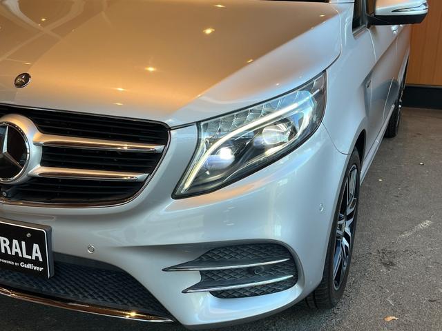 Vクラス V220d スポーツ ロング レーダーセーフティPKG パノラマサンルーフ Burmester 純正ナビ TV 全方位カメラ 黒革シートヒーター パワーシート LEDヘッドライト 両側パワースライドドア パワーバックドア ドラレコ(71枚目)