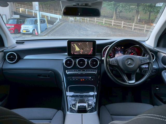 GLC GLC250 4マチック 4WD アダクティブクルーズコントロール シートヒーター パワーシート パワートランク ナビ TV Bluetooth Bカメラ ETC スペアキー(3枚目)