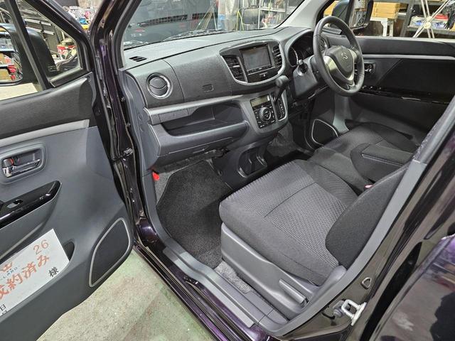 ワゴンRスティングレー X アイドリングストップ ETC 地デジ スマートキー プッシュスタート オートライト 電格ミラー シートリフター オートエアコン タイミングチェーン 修復歴なし AA評価4点 ルームクリーニング済み(53枚目)