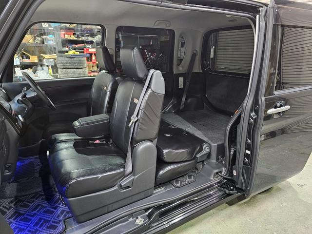 タント カスタムＸ　ローダウン　後期　Ｂｌｕｅｔｏｏｔｈ接続　フルセグ　ＥＴＣ　エコアイドル　スマートキー　パワスラ　足元イルミ　ピラーレス　フルフラットシート　シートカバー　オートエアコン　ルームクリーニング済み（59枚目）