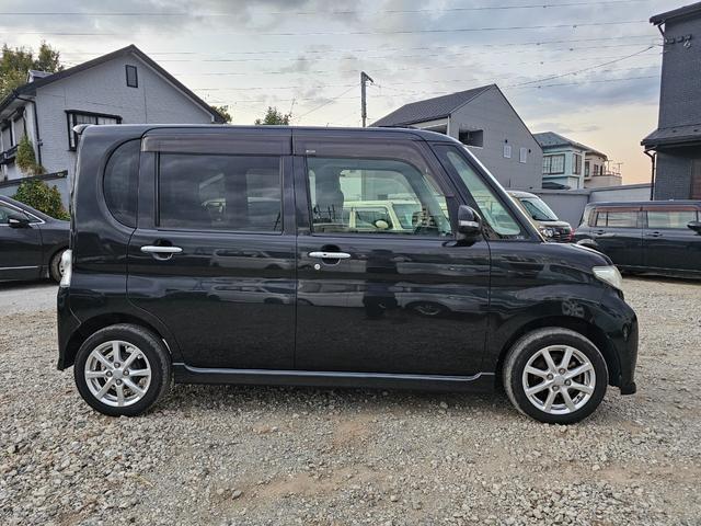 タント カスタムＸ　後期　ＥＴＣ　エコアイドル　スマートキー　電格ミラー　パワスラ　ピラーレス　フルフラットシート　オートエアコン　タイミングチェーン　修復歴なし　車検Ｒ８　１月まで（11枚目）