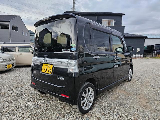 タント カスタムＸ　後期　ＥＴＣ　エコアイドル　スマートキー　電格ミラー　パワスラ　ピラーレス　フルフラットシート　オートエアコン　タイミングチェーン　修復歴なし　車検Ｒ８　１月まで（12枚目）