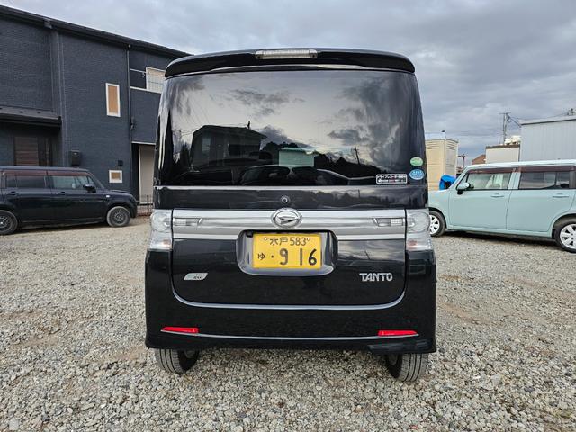 タント カスタムＸ　後期　ＥＴＣ　エコアイドル　スマートキー　電格ミラー　パワスラ　ピラーレス　フルフラットシート　オートエアコン　タイミングチェーン　修復歴なし　車検Ｒ８　１月まで（13枚目）