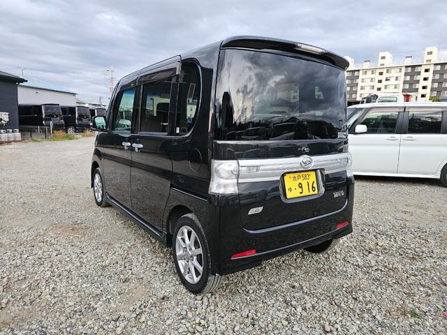 タント カスタムＸ　後期　ＥＴＣ　エコアイドル　スマートキー　電格ミラー　パワスラ　ピラーレス　フルフラットシート　オートエアコン　タイミングチェーン　修復歴なし　車検Ｒ８　１月まで（14枚目）