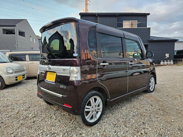 タント カスタムＲＳ　後期　ターボ　地デジ　パワスラ　スマートキー　電格ミラー　イルミ　ＯＨコンソール前後　ピラーレス　フルフラットシート　ＭＯＭＯステ　オートエアコン　修復歴なし　車検Ｒ９　３月まで（12枚目）