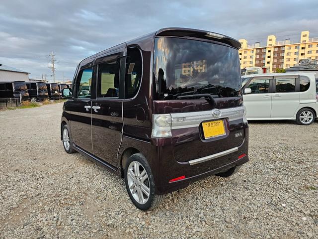 タント カスタムＲＳ　後期　ターボ　地デジ　パワスラ　スマートキー　電格ミラー　イルミ　ＯＨコンソール前後　ピラーレス　フルフラットシート　ＭＯＭＯステ　オートエアコン　修復歴なし　車検Ｒ９　３月まで（14枚目）