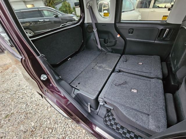 タント カスタムＲＳ　後期　ターボ　地デジ　パワスラ　スマートキー　電格ミラー　イルミ　ＯＨコンソール前後　ピラーレス　フルフラットシート　ＭＯＭＯステ　オートエアコン　修復歴なし　車検Ｒ９　３月まで（27枚目）