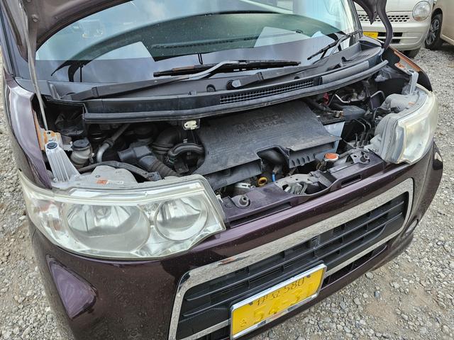 タント カスタムＲＳ　後期　ターボ　地デジ　パワスラ　スマートキー　電格ミラー　イルミ　ＯＨコンソール前後　ピラーレス　フルフラットシート　ＭＯＭＯステ　オートエアコン　修復歴なし　車検Ｒ９　３月まで（44枚目）