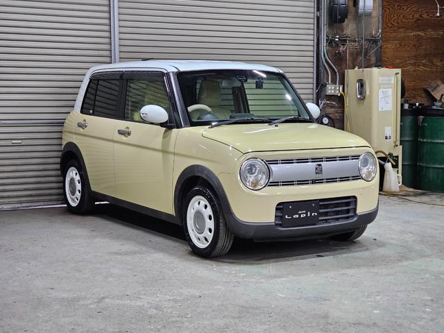 アルトラパン Ｘ　ツートンカラー　アラウンドビューモニター　ドラレコ前後　Ｂカメラ　Ｂｌｕｅｔｏｏｔｈ　ＥＴＣ　エネチャージ　衝突軽減　スマートキー２個　オートライト　シートヒーター　シートカバー　ルームクリーニング済（13枚目）