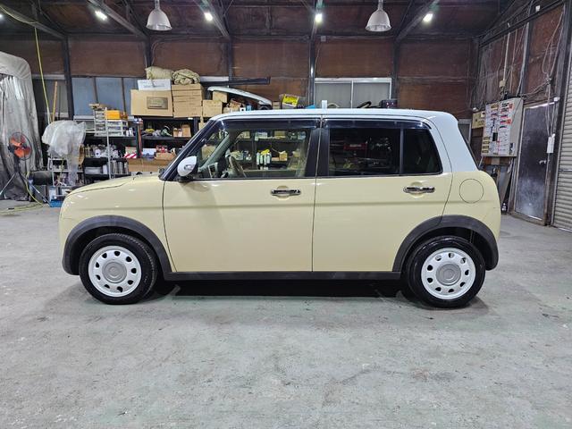 アルトラパン Ｘ　ツートンカラー　アラウンドビューモニター　ドラレコ前後　Ｂカメラ　Ｂｌｕｅｔｏｏｔｈ　ＥＴＣ　エネチャージ　衝突軽減　スマートキー２個　オートライト　シートヒーター　シートカバー　ルームクリーニング済（18枚目）