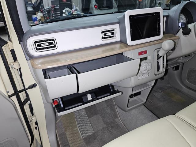 アルトラパン Ｘ　ツートンカラー　アラウンドビューモニター　ドラレコ前後　Ｂカメラ　Ｂｌｕｅｔｏｏｔｈ　ＥＴＣ　エネチャージ　衝突軽減　スマートキー２個　オートライト　シートヒーター　シートカバー　ルームクリーニング済（55枚目）