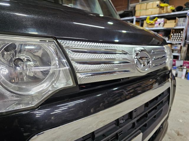 メッキ部分もピカピカです。