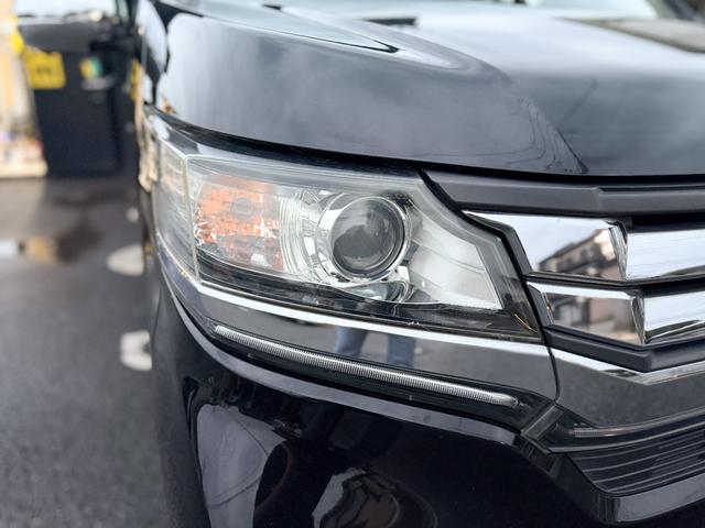 Ｎ－ＷＧＮカスタム Ｇ・ターボパッケージ　全国対応１年保証付　禁煙車　半革シート　衝突軽減ブレーキ　ターボ　パドルシフト　クルコン　プッシュスタート　スマートキ　フルオートエアコン　ＨＩＤヘッドライト　フルエアロ　１４インチアルミ　ローダウン（27枚目）