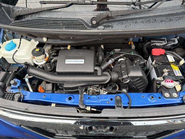 N-BOXカスタム G・Lホンダセンシング 青/黒ツートンカラー モデューロ14インチホイール 純正OP8インチインターナビ 地デジTV Bluetooth バックカメラ フルオートエアコン 両側パワースライドドア ビルトインETC クルコン(35枚目)