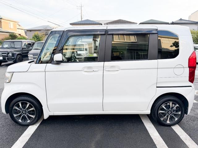 N-BOX G・Lホンダセンシング 4WD 衝突軽減ブレーキ 誤発進抑制 車線逸脱センサ 禁煙車 両側パワースライドドア アダプティブクルーズコントロール シートヒーター 純正OPインターナビ Bluetooth バックカメラ ETC(8枚目)