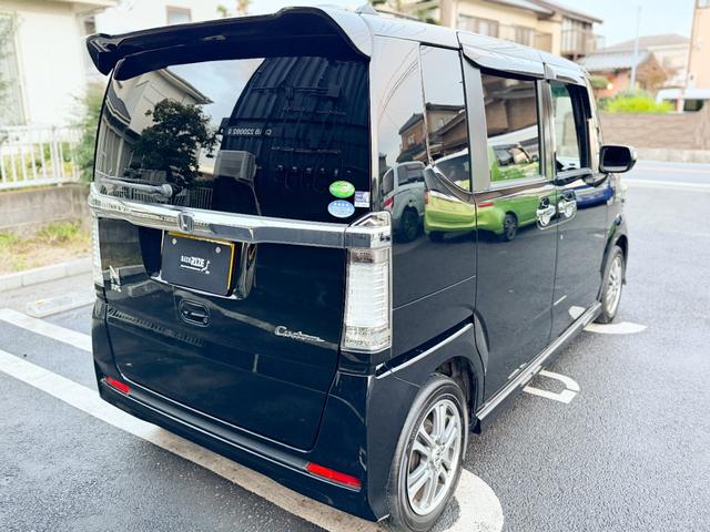 N-BOXカスタム G・Lパッケージ 全国対応1年保証付 14インチアルミ HIDヘッド パワースライドドア 純正OPインターナビ 地デジTV Bluetooth バックカメラ ETC フルオートエアコン スマートキー プッシュスタート(13枚目)