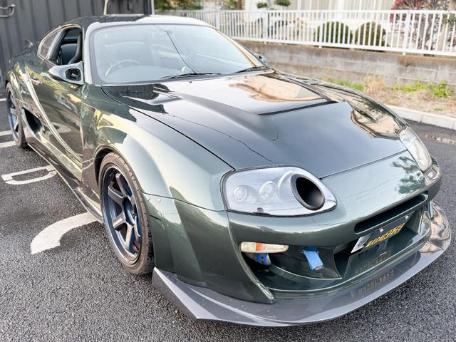 スープラ 　競技用車両　全塗装　６速ＭＴ　２ＪＺＧＴＥ　ＪＢＬサウンドシステム　レイズ１９インチ　公認ＶＡＲＩＳワイドボディーキット　キーレスセキュリティー　３人乗車構変　エンドレスブレーキ　ラジエター　車高調（11枚目）