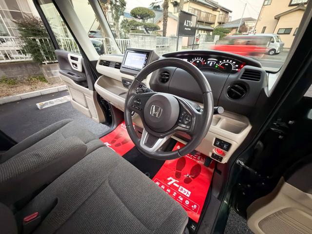 N-BOX G・Lターボホンダセンシング ターボ 衝突軽減ブレーキ 車線逸脱センサー 誤発進抑制 禁煙車 両側パワースライドドア 純正OPインターナビ 1セグTV Bluetooth バックカメラ パドルシフト ビルトインETC シートリフタ(68枚目)