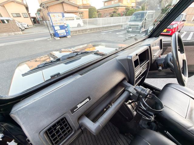 ジムニー ワイルドウインドリミテッド　ターボ　４ＷＤ　ＡＴ　ＬＴゴツゴツタイヤ　４ナンバー構造変更車　公認リフトアップ　ショートバンパー　ＡＭＦデッキ　デフロック　ルーフキャリア　レザー調シートカバー　エアコン　パナソニックＥＴＣ（38枚目）