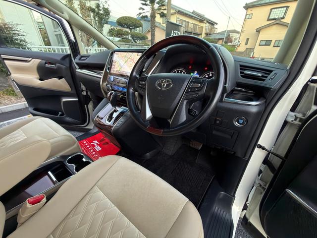 アルファード ２．５Ｇ　全国対応１年保証付　禁煙車　アルパイン１１インチビッグＸナビ　Ｂｌｕｅｔｏｏｔｈ　地デジＴＶ　バックカメラ　プリクラ　両側パワスラ　ビルトインＥＴＣ　ハーフレザーシート　ＬＥＤヘッド　ＬＥＤフォグ（67枚目）