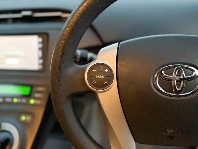 プリウス Ｓ　禁煙車　純正ＯＰメモリーナビ　１セグＴＶ　バックカメラ　フルオートエアコン　電動格納ミラー　ビルトインＥＴＣ　ヘッドライトレベライザー　シートリフター　ミラーウインカー　グレーインテリア　ステリモ（53枚目）
