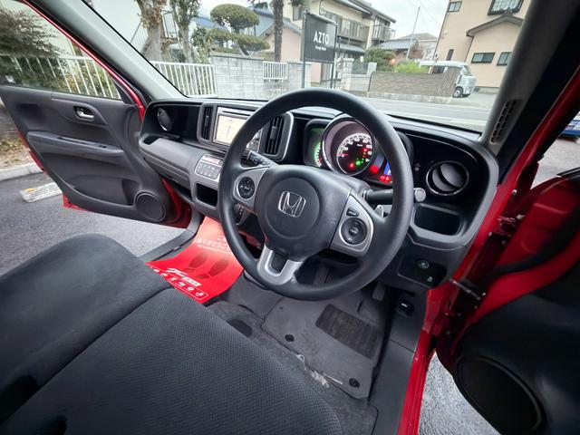 N-ONE ツアラー・Lパッケージ 禁煙車 HIDヘッド 14インチアルミ ターボ パドルシフト 純正OPインターナビ バックカメラ 前後ドライブレコーダー ブラックインテリア シートリフター フルオートエアコン カーテンエアバッグ(64枚目)