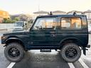 ジムニー ワイルドウインドリミテッド　ターボ　４ＷＤ　ＡＴ　ＬＴゴツゴツタイヤ　４ナンバー構造変更車　公認リフトアップ　ショートバンパー　ＡＭＦデッキ　デフロック　ルーフキャリア　レザー調シートカバー　エアコン　パナソニックＥＴＣ（8枚目）