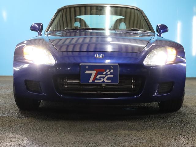 S2000 ベースグレード BBS17インチアルミRG-R/禁煙車/社外マフラー/ハーフレザーシート/キーレスエントリー/HIDヘッドライト/電動ソフトトップ/革巻きステアリングホイール/SRSエアバッグ/リモコンキー(17枚目)