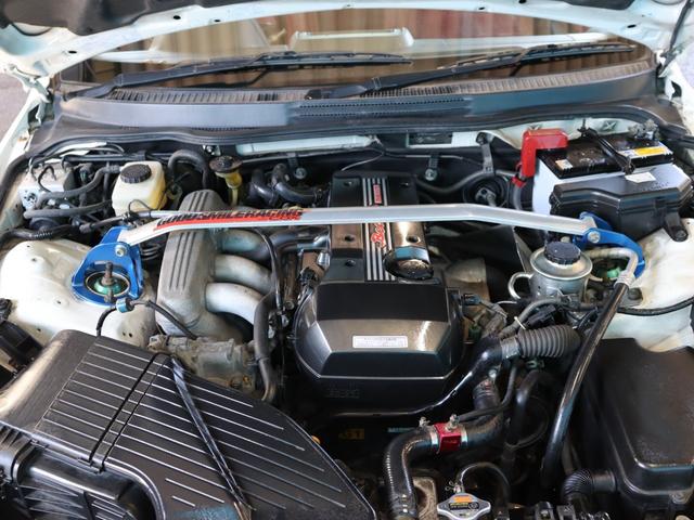 アルテッツァ RS200 クオリタート タイベル交換済/エクセーヌシートセット/フジツボ製純正マフラー/禁煙/TEIN車高調/クスコタワーバー/ナビ/Bluetooth/フルセグ/HIDヘッドライト/パワーシート/ハーフレザーシート/ETC(49枚目)