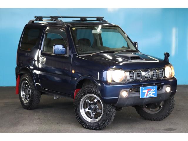 ジムニー XC 禁煙車/後期型/BLITZ車高調リフトアップ/ADVAN16AW/マフラーカッター/YOKOHAMAタイヤ/KENWOODオーディオ/INNOルーフレール/ETC/ターボ/フォグランプ/4WD/5MT(19枚目)