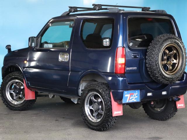 ジムニー XC 禁煙車/後期型/BLITZ車高調リフトアップ/ADVAN16AW/マフラーカッター/YOKOHAMAタイヤ/KENWOODオーディオ/INNOルーフレール/ETC/ターボ/フォグランプ/4WD/5MT(31枚目)
