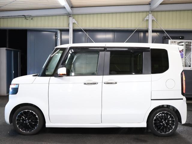 N-BOXカスタム ターボコーディネートスタイル 純正9インチナビ/Bluetooth/フルセグ/Bカメラ/ドライブレコーダー前後/禁煙/フルレザーシート/シートヒーター/両側電動スライドドア/アダクティブクルーズコントロール/ETC/純正15インチ(21枚目)