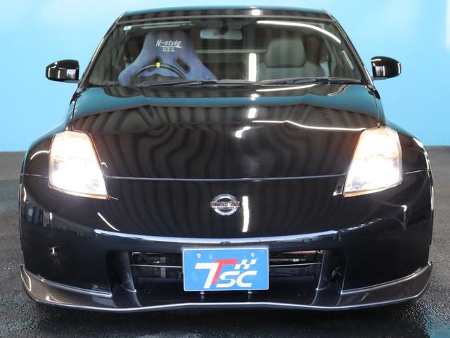 フェアレディZ バージョンニスモ N-Styleフルバケットシート/社外2本出しマフラー/NADIハンドル/3連メーター/ブレンボキャリパー/純正マルチナビ/キーレス/禁煙(14枚目)