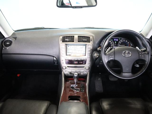 IS IS250 バージョンL 禁煙車/社外エアロ/スピンドルグリル仕様/クルーズコントロール/バックカメラ/ENKEI18インチAW/純正ホイール付属/シートヒータ&ベンチレーション/ETC/純正HDDナビ/ミュージックサーバー(5枚目)