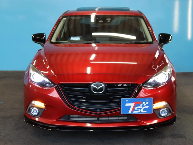 アクセラスポーツ XD 禁煙/マツダスピードエアロ/大型リアスポイラー/サンルーフ/BOSEサウンド/レーダークルーズ/衝突軽減ブレーキ/レーンキープ/社外AW/純正ナビ/フルセグ視聴/Bluetooth接続/シートヒーター(18枚目)