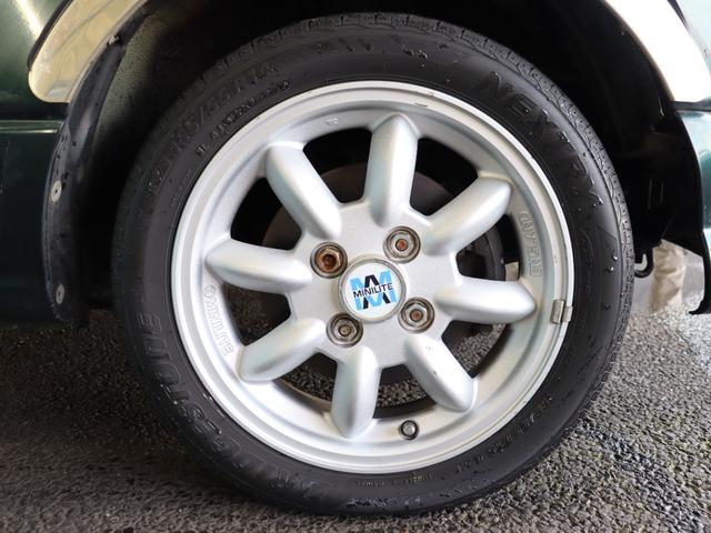 ミラジーノ ミニライトスペシャルターボ　４ＷＤ／５速ＭＴ／禁煙車／純正１４インチアルミホイール／キーレスエントリー／電動格納ミラー／エアコン／パワーステアリング／パワーウインドウ／運転席・助手席エアバッグ／ＣＤ／ブリティッシュグリーンマイカ（25枚目）