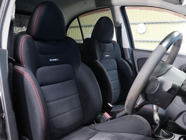 マーチ ニスモ　Ｓ　禁煙／ケンウッドナビ＆スピーカー／ニスモ専用フルエアロ／フルセグ／Ｂｌｕｅｔｏｏｔｈ接続／ＵＳＢ入力／純正１６インチＡＷ／ＡＳＳＵＲＡレーダー／フォグランプ／スマートキー／ＥＴＣ（7枚目）