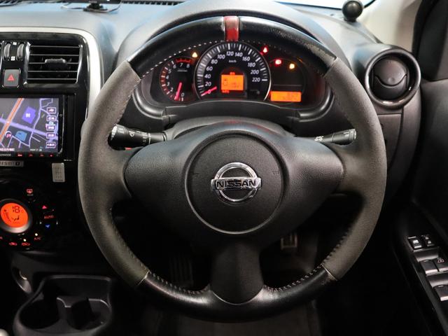 マーチ ニスモ　Ｓ　禁煙／ケンウッドナビ＆スピーカー／ニスモ専用フルエアロ／フルセグ／Ｂｌｕｅｔｏｏｔｈ接続／ＵＳＢ入力／純正１６インチＡＷ／ＡＳＳＵＲＡレーダー／フォグランプ／スマートキー／ＥＴＣ（50枚目）