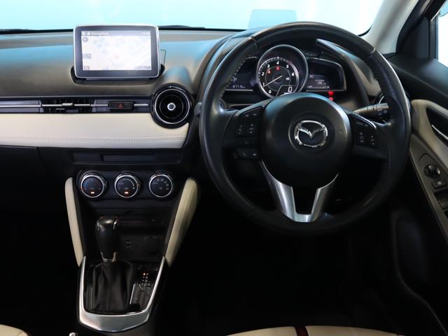 デミオ XDツーリング Lパッケージ セーフティパッケージ/BSM/オートマチックハイビーム/レーンキープ/リアスポ/ヨコハマタイヤ8部山/バックカメラ/オートクルーズ/フルセグ/CD・DVD再生/禁煙車/ハーフレザー/ビルトインETC(49枚目)