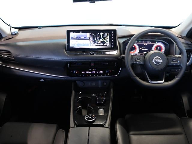 エクストレイル Ｇ　ｅ－４ＯＲＣＥ　プロパイロット／日産コネクト１２．３インチナビ／インテリジェントアラウンドビューモニター／インテリジェントインナーミラー／レザーシート／シートヒーター／ＥＴＣ２．０／電動リアゲート／ルーフレール（6枚目）