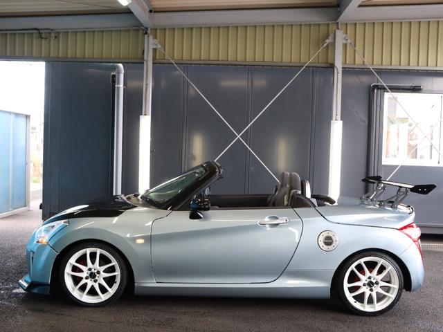 コペン ローブ　Ｓ　ラルグス車高調／ＧＴウイング／ＧＴ－Ｒルックフロントバンパー／ブラックインテリアパック／ＲＥＣＡＲＯシート／社外エアクリーナー／社外アルミホイール／ＥＴＣ／ＬＥＤヘッドライト／シートヒーター（16枚目）