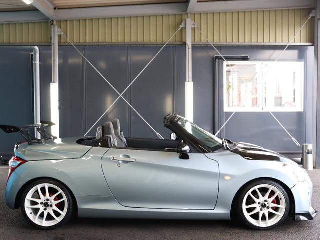 コペン ローブ　Ｓ　ラルグス車高調／ＧＴウイング／ＧＴ－Ｒルックフロントバンパー／ブラックインテリアパック／ＲＥＣＡＲＯシート／社外エアクリーナー／社外アルミホイール／ＥＴＣ／ＬＥＤヘッドライト／シートヒーター（17枚目）