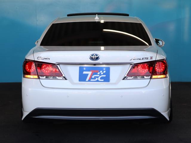 クラウンハイブリッド アスリートＧ　ムーンルーフ／ＳＨＡＬＬＥＮ１９インチＡＷ／ＴＥＩＮ車高調ローダウン／レーダークルーズコントロール／プリクラッシュセーフティシステム／クリアランスソナー／純正ナビ／バックカメラ／ドライブレコーダー／（20枚目）